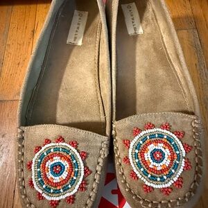 Airwalk Brown Beaded Loafers